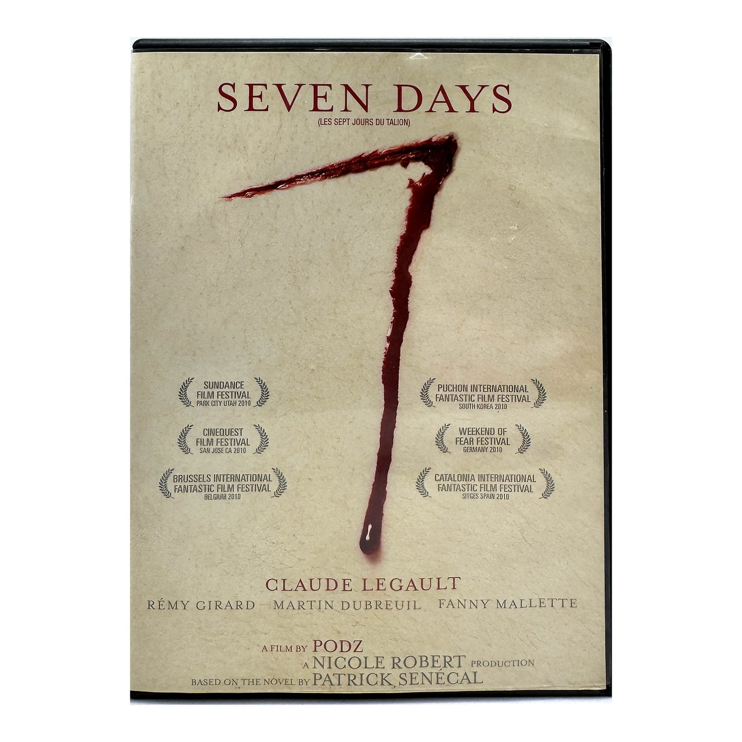 7 Days (DVD) Claude Legault Horror