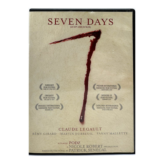 7 Days (DVD) Claude Legault Horror