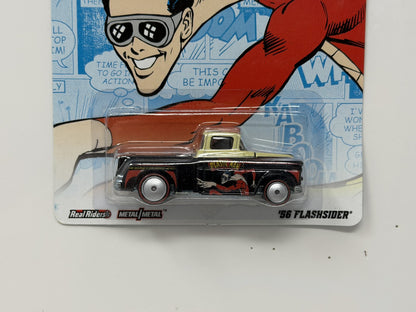 Hot Wheels DC Originals Plastic Man 1956 Flashsider 1:64 Diecast Real Riders