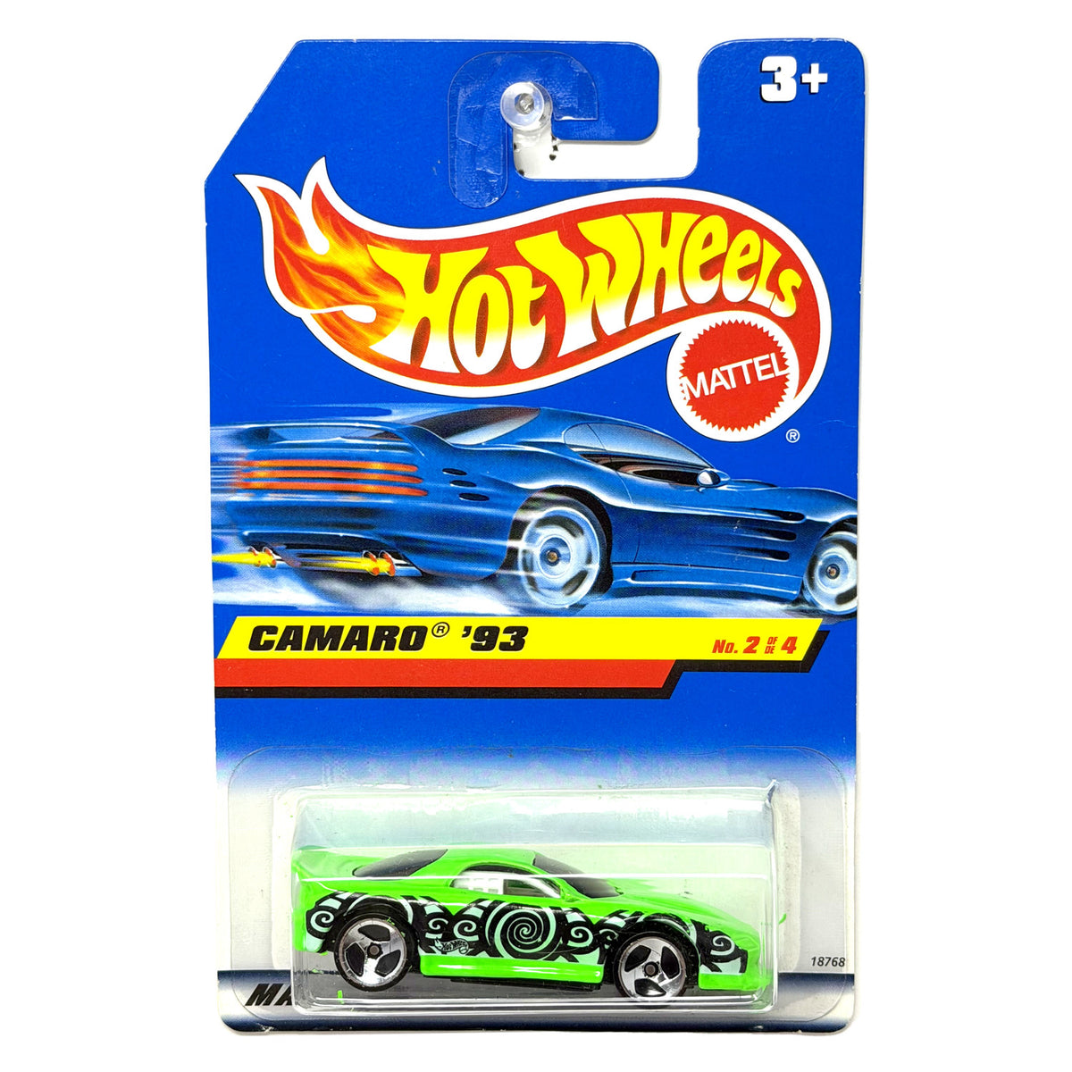 Hot Wheels 1993 Chevrolet Camaro 1:64 Diecast Green