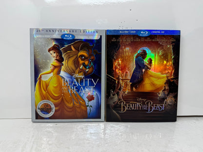 Beauty and the Beast (Blu-ray) Disney Animated & Live Action Collection