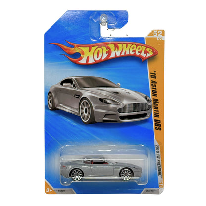 Hot Wheels Premiere 2010 Aston Martin DBS 1:64 Diecast Silver