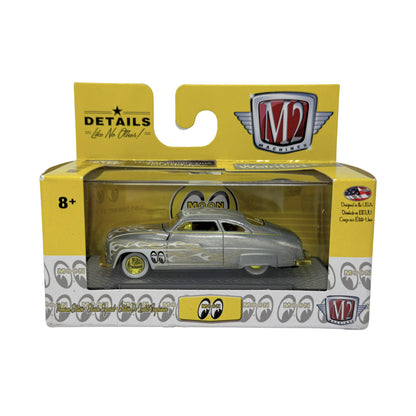 M2 Machines Moon Equipped 1949 Mercury Custom RAW CHASE 1:64 Diecast