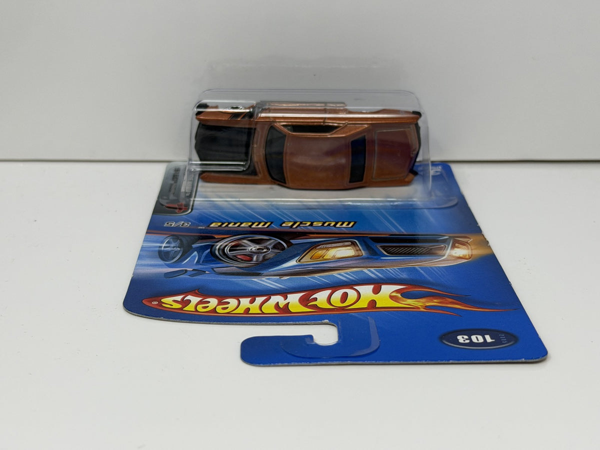 Hot Wheels Muscle Mania 1964 Buick Riviera 1:64 Diecast Copper V1