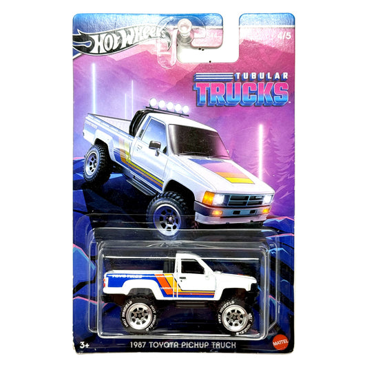 Hot Wheels Tubular Trucks 1987 Toyota Pickup Truck 1:64 Diecast