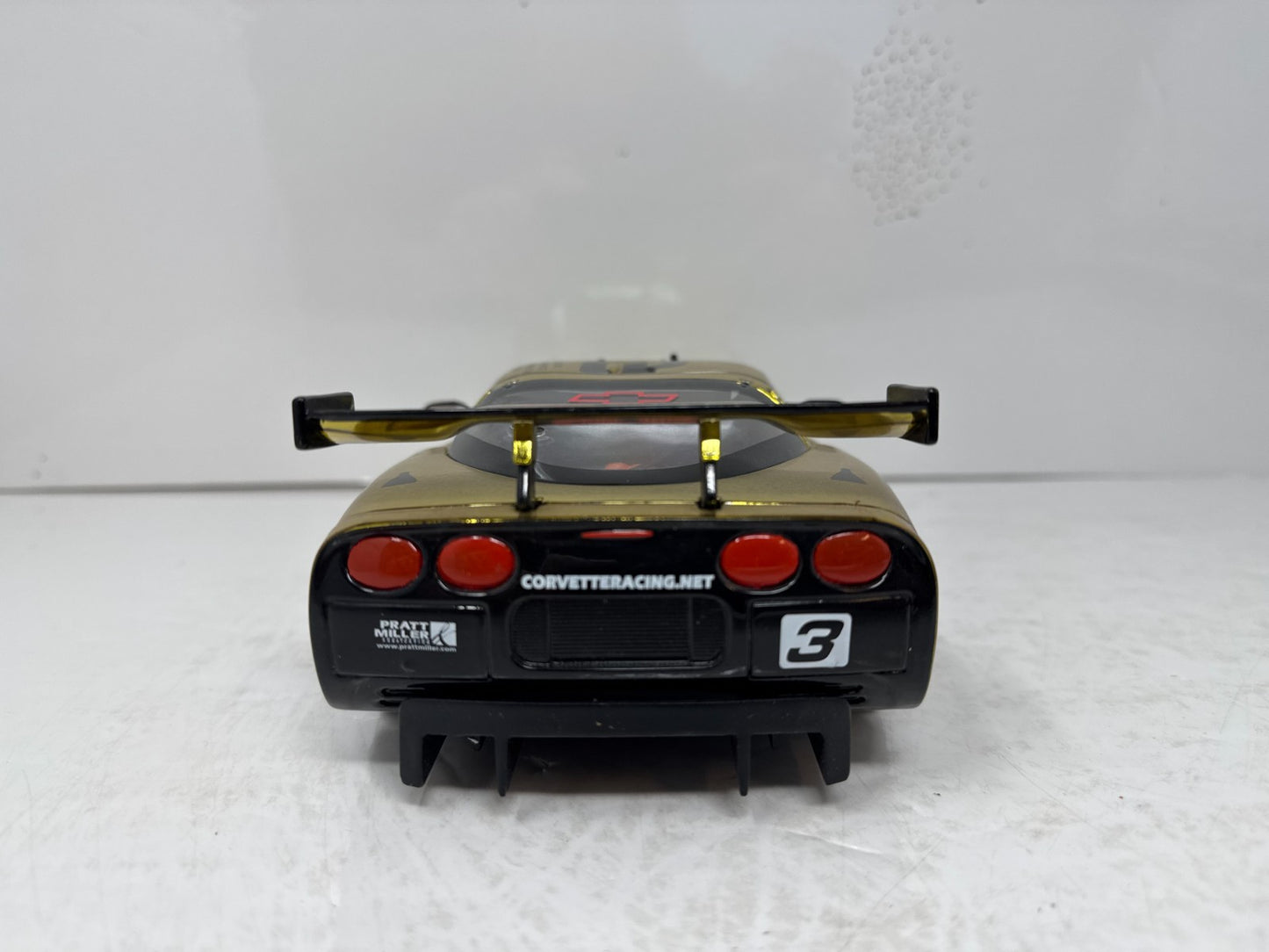 Action Racing #3 Dale Earnhardt GM 2001 Corvette C5R RACED VERSION 1:18 Diecast
