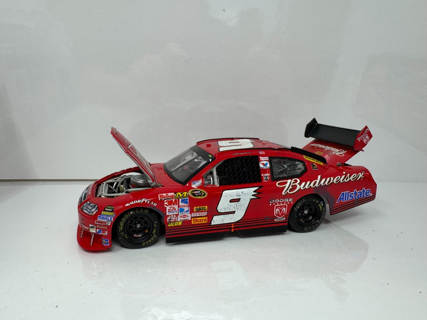 Action NASCAR Kasey Kahne #9 Bud Pocono Win Raced 2008 Charger 1:24 Diecast