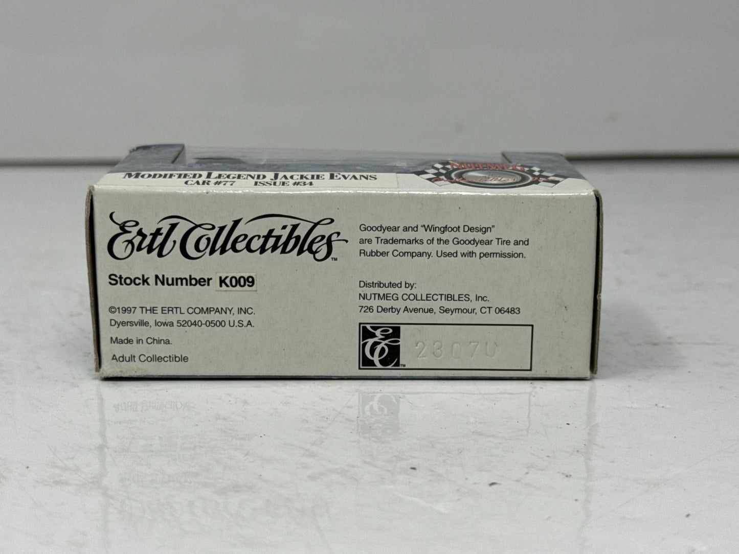 Ertl Nutmeg Modified Legend Jackie Evans #77 1:64 Diecast Car 1997 Limited