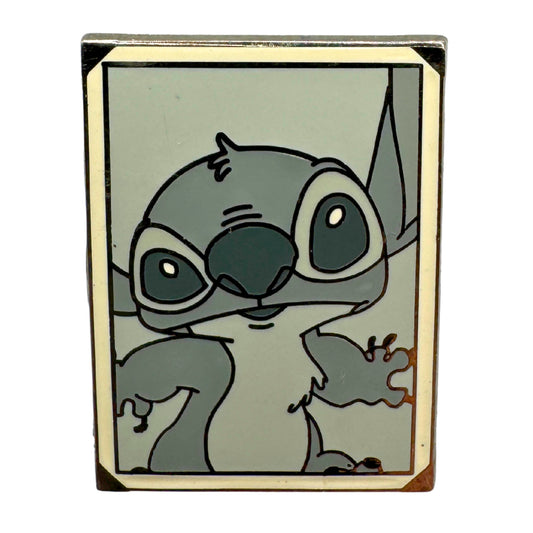 WDW Disney Black and White Snapshots Stitch Trading Pin DC1S9