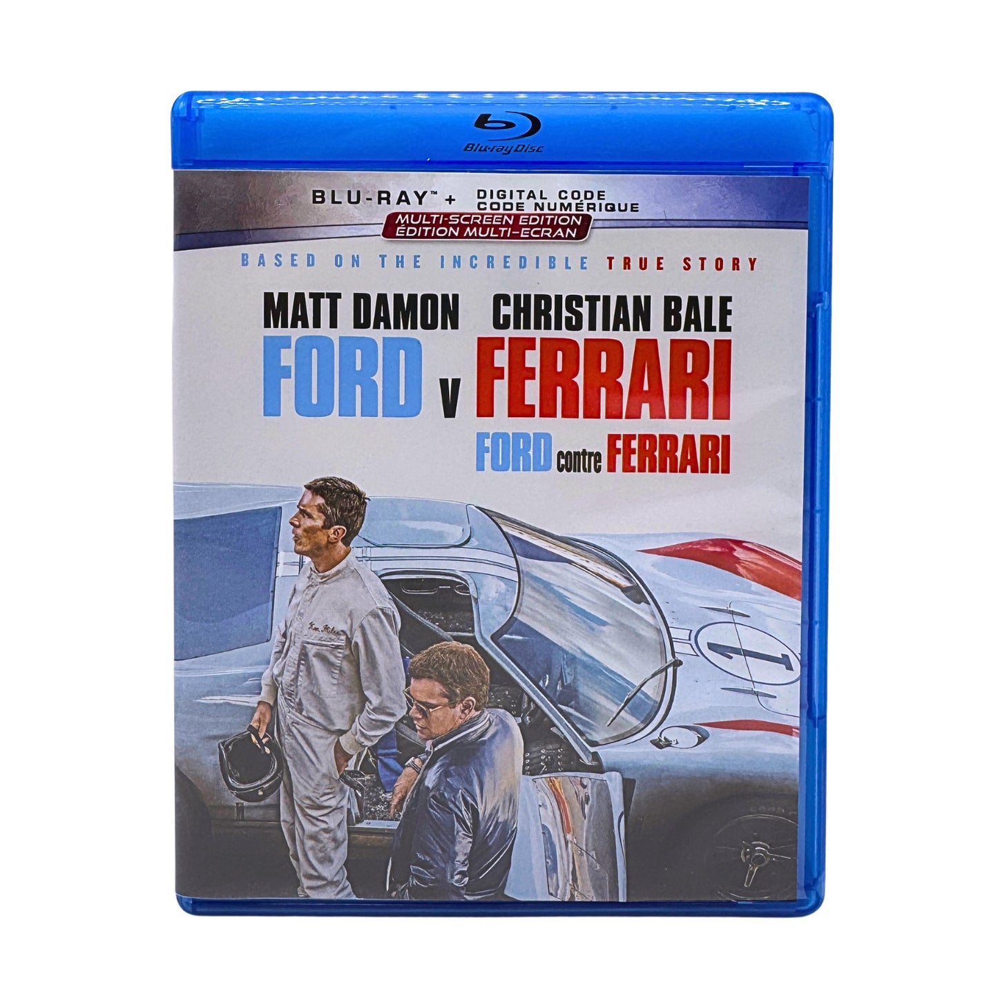 Ford v Ferrari (Blu-ray) Matt Damon Drama