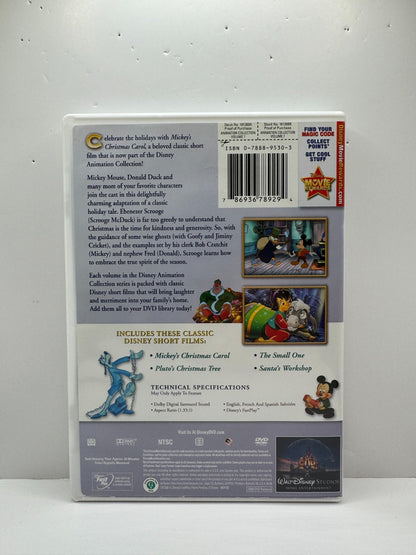 Mickey's Christmas Carol (DVD) Mickey Mouse Kids Holiday Disney
