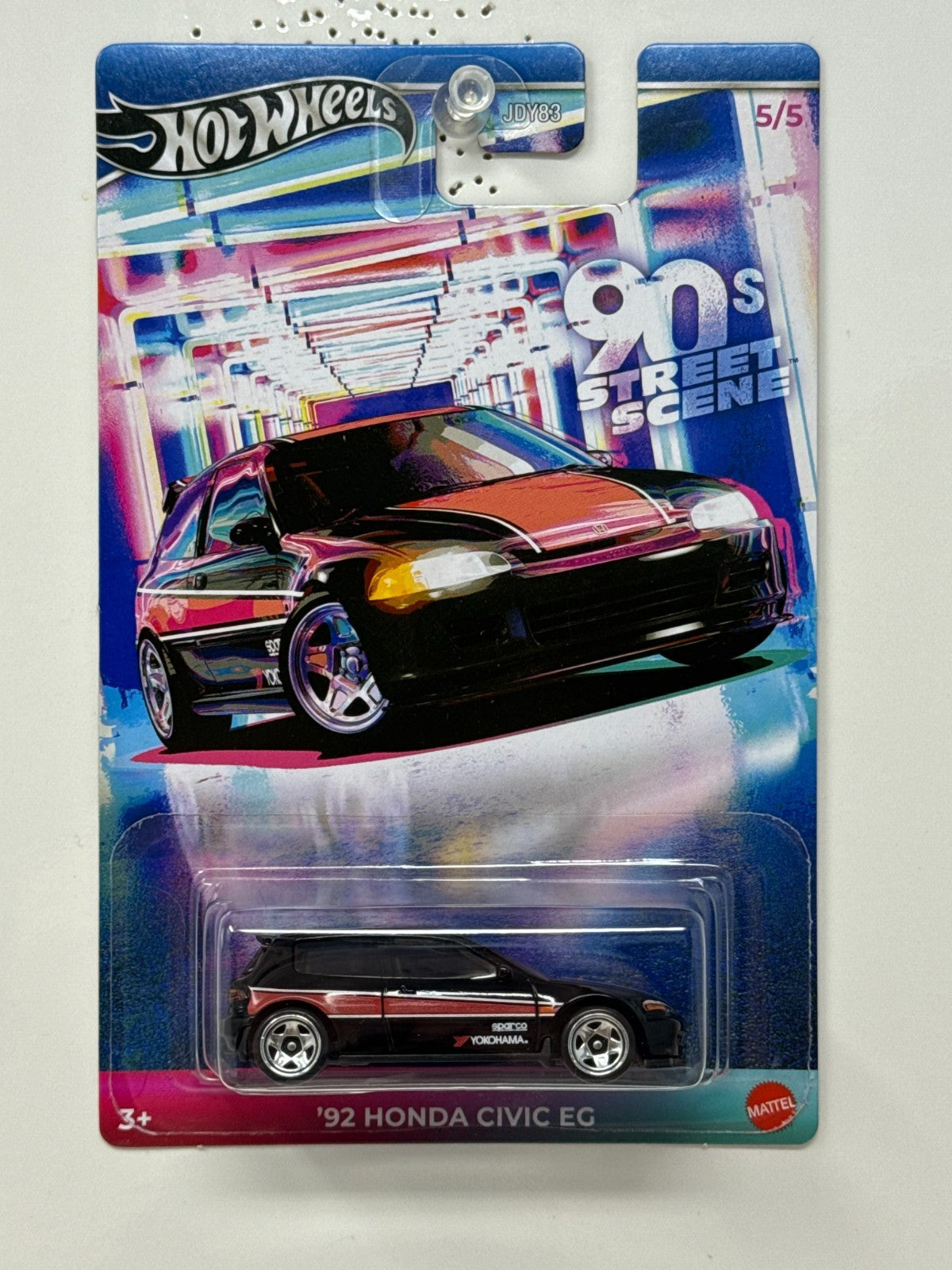 Hot Wheels 90s Street Scene 1992 Honda Civic EG JDM 1:64 Diecast