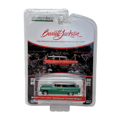 Greenlight Barrett-Jackson 1955 Chevrolet Handyman Wagon CHASE 1:64 Diecast