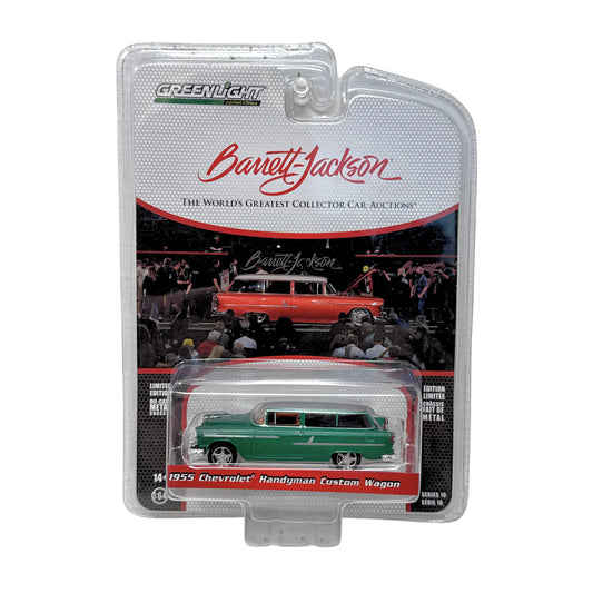 Greenlight Barrett-Jackson 1955 Chevrolet Handyman Wagon CHASE 1:64 Diecast