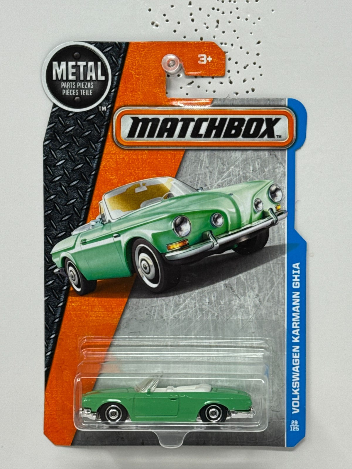 Matchbox Metal Series Volkswagen Karmann Ghia 1:64 Diecast