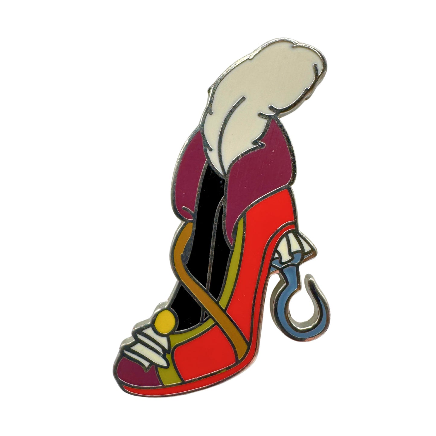 Disney Captain Hook Villain Shoes Trading Pin DC1S15