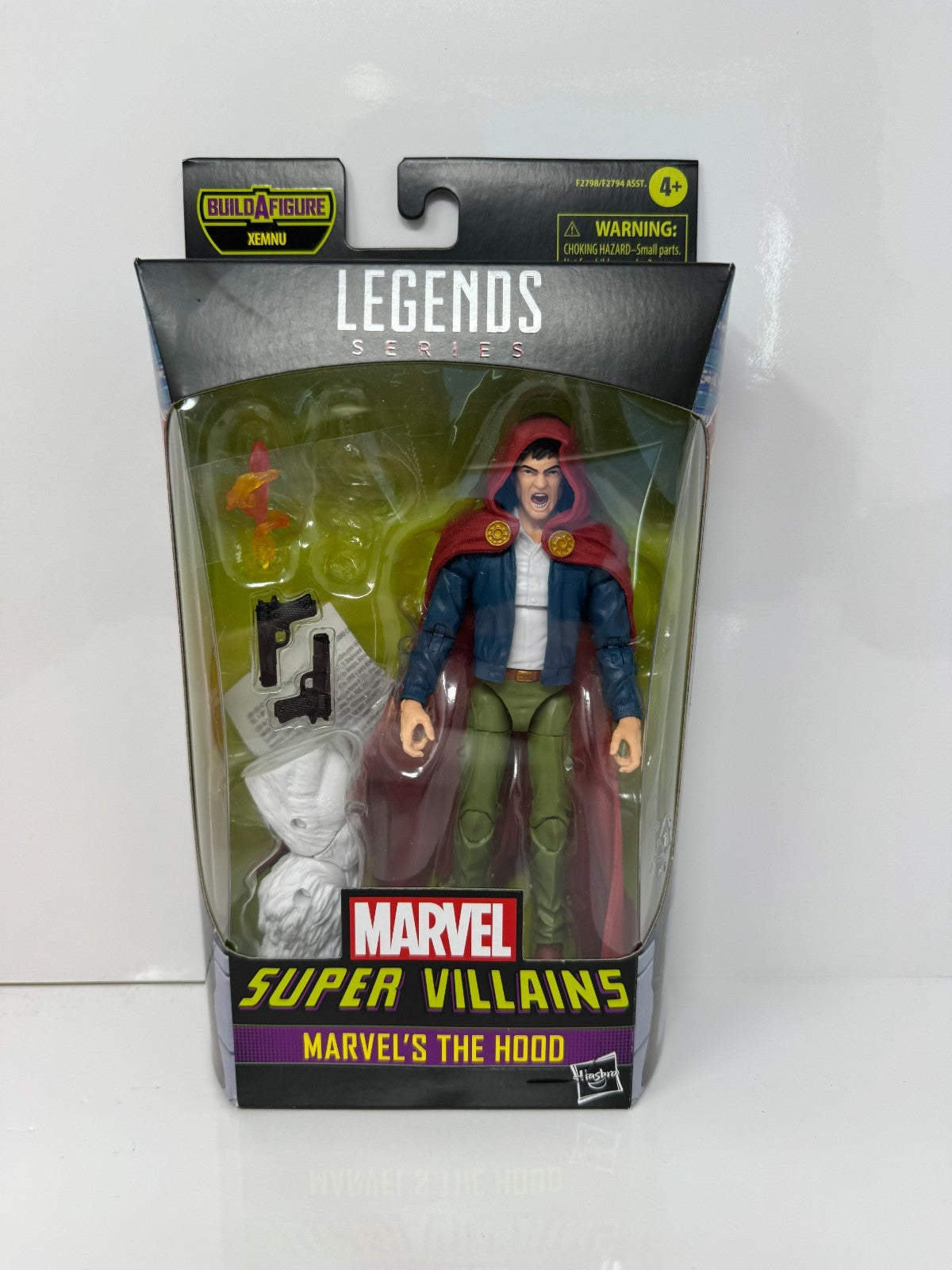 Marvel Legends Super Villains The Hood Action Figure w/ Xemnu BAF Piece
