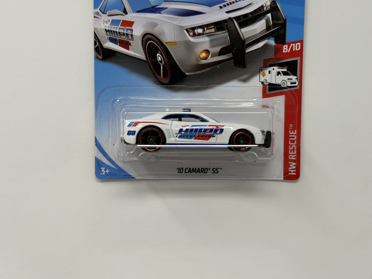 Hot Wheels HW Rescue 2010 Chevrolet Camaro SS 1:64 Diecast White