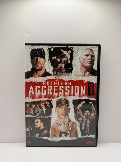 WWE Ruthless Aggression Vol. 1 2-Disc DVD John Cena Brock Lesnar Wrestling V2