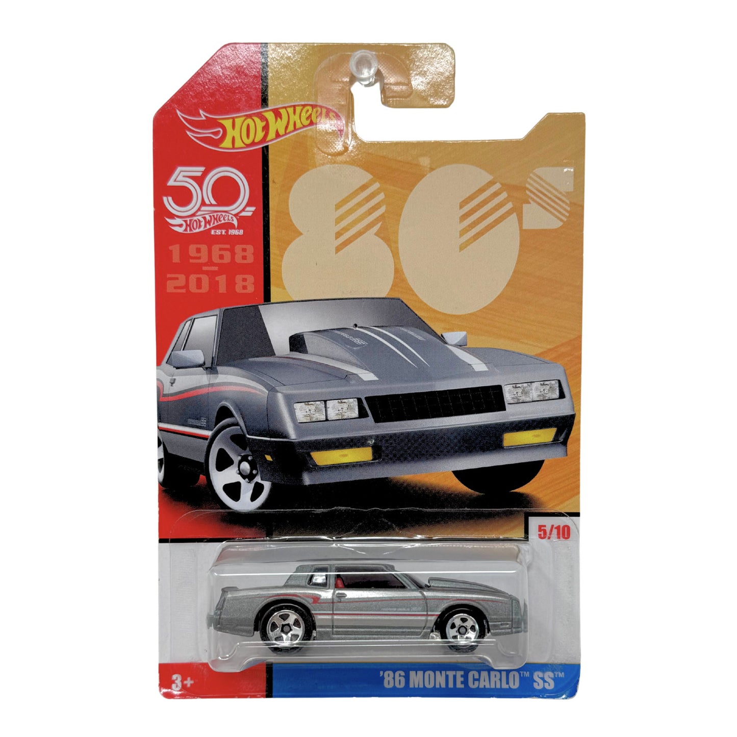 Hot Wheels 80s Decades Throwbacks 1986 Chevrolet Monte Carlo SS 1:64 Diecast