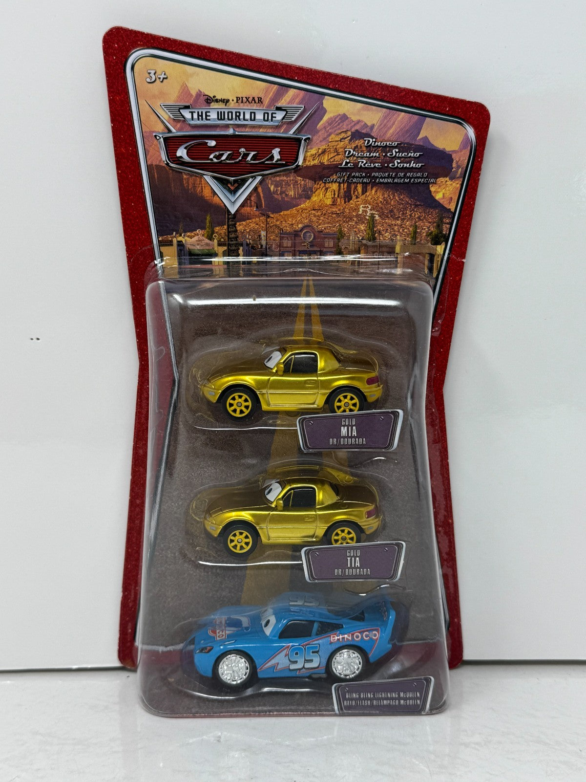 Mattel Disney Pixar The World of Cars Dinoco Dream Gift Pack 1:64 Diecast