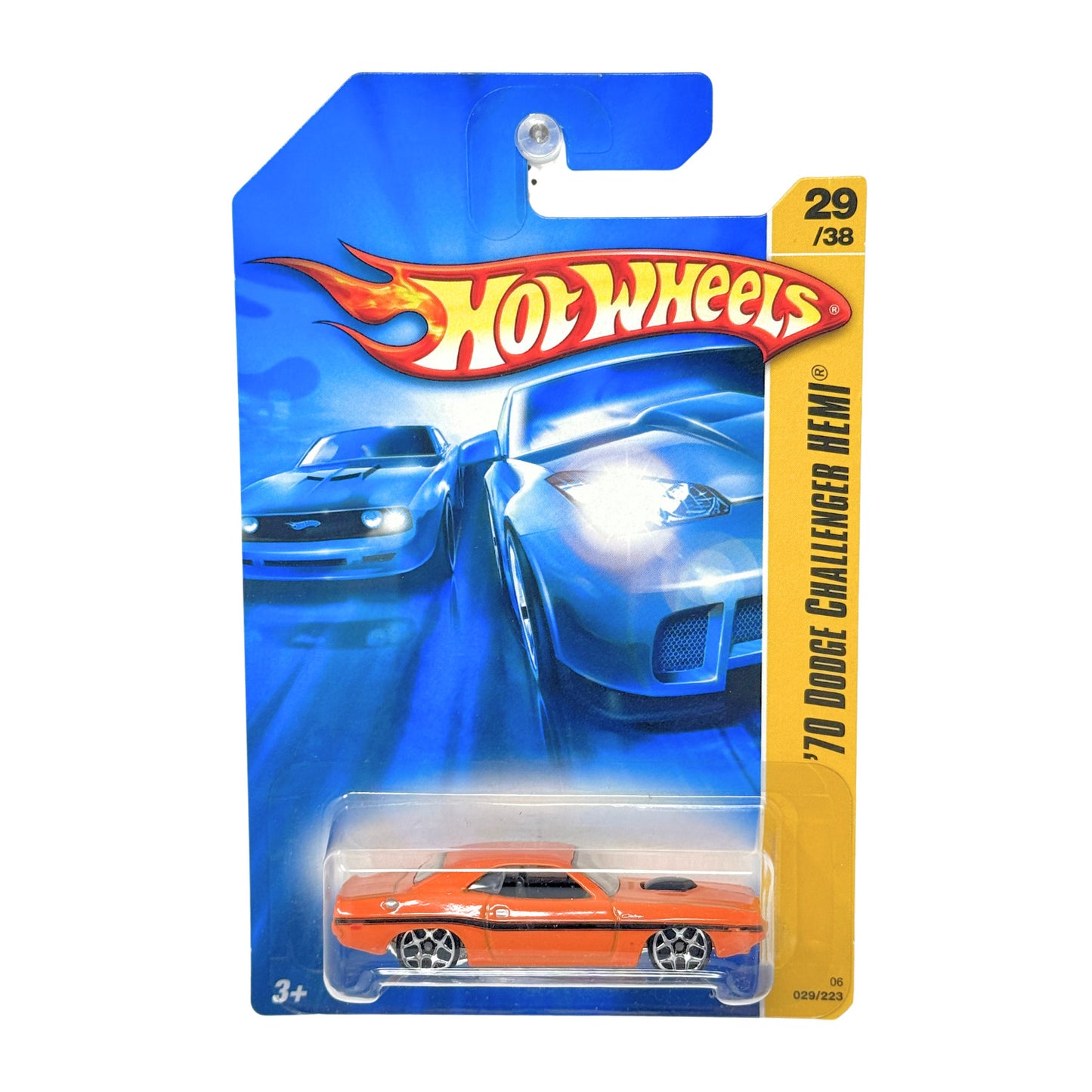 Hot Wheels 1970 Dodge Challenger HEMI 1:64 Diecast Orange
