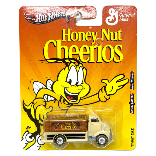 Hot Wheels General Mills Cheerios 1951 GMC C.O.E. 1:64 Diecast Real Riders