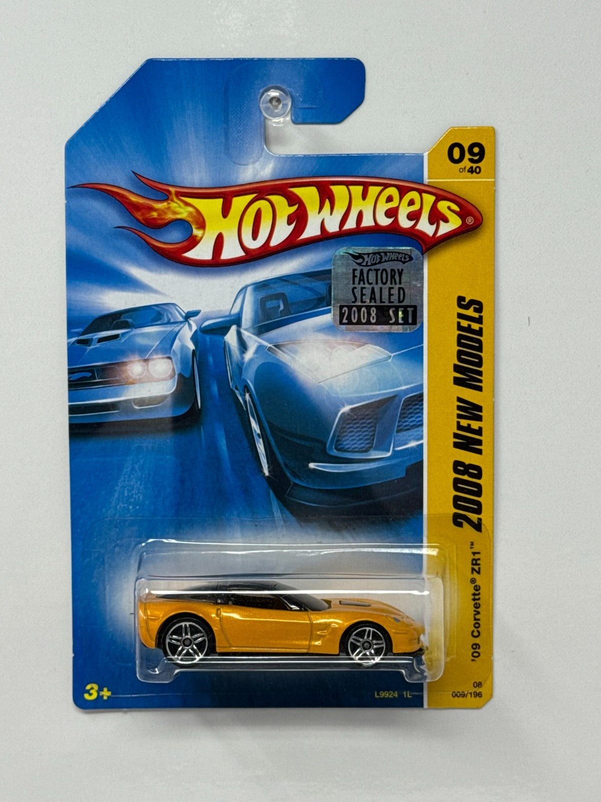 Hot Wheels New Models 2009 Chevy Corvette ZR1 1:64 Diecast Factory Sealed