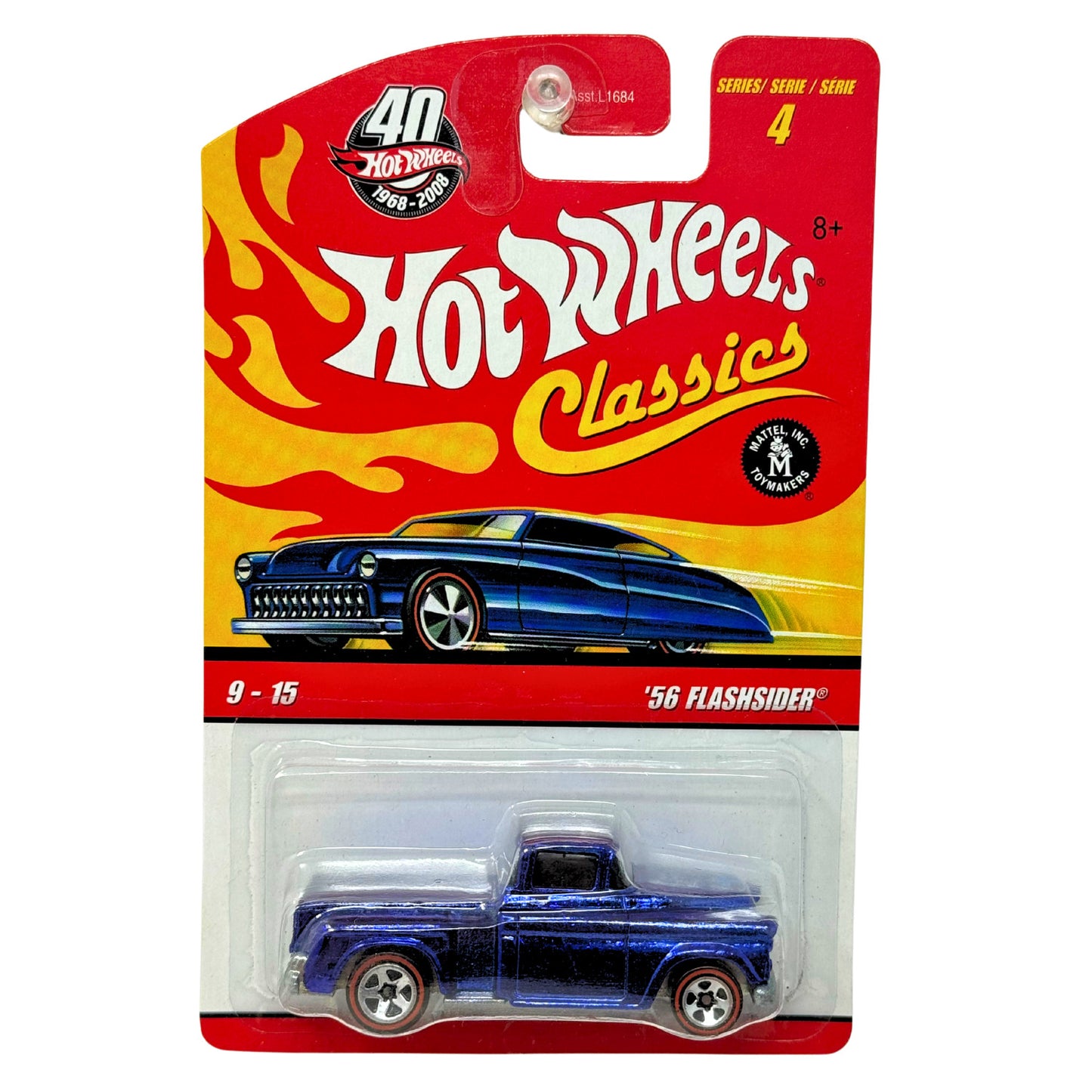 Hot Wheels Classics 1956 Flashsider Truck Series 4 1:64 Diecast