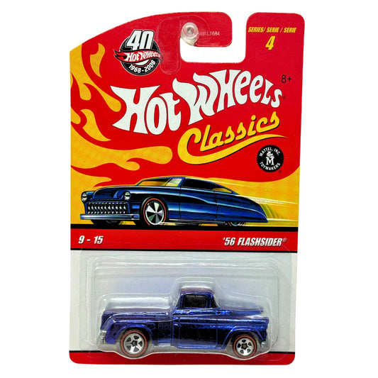 Hot Wheels Classics 1956 Flashsider Truck Series 4 1:64 Diecast