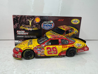 Motorsports Authentics Nascar #29 Kevin Harvick Daytona Raced Win 1:24 Diecast