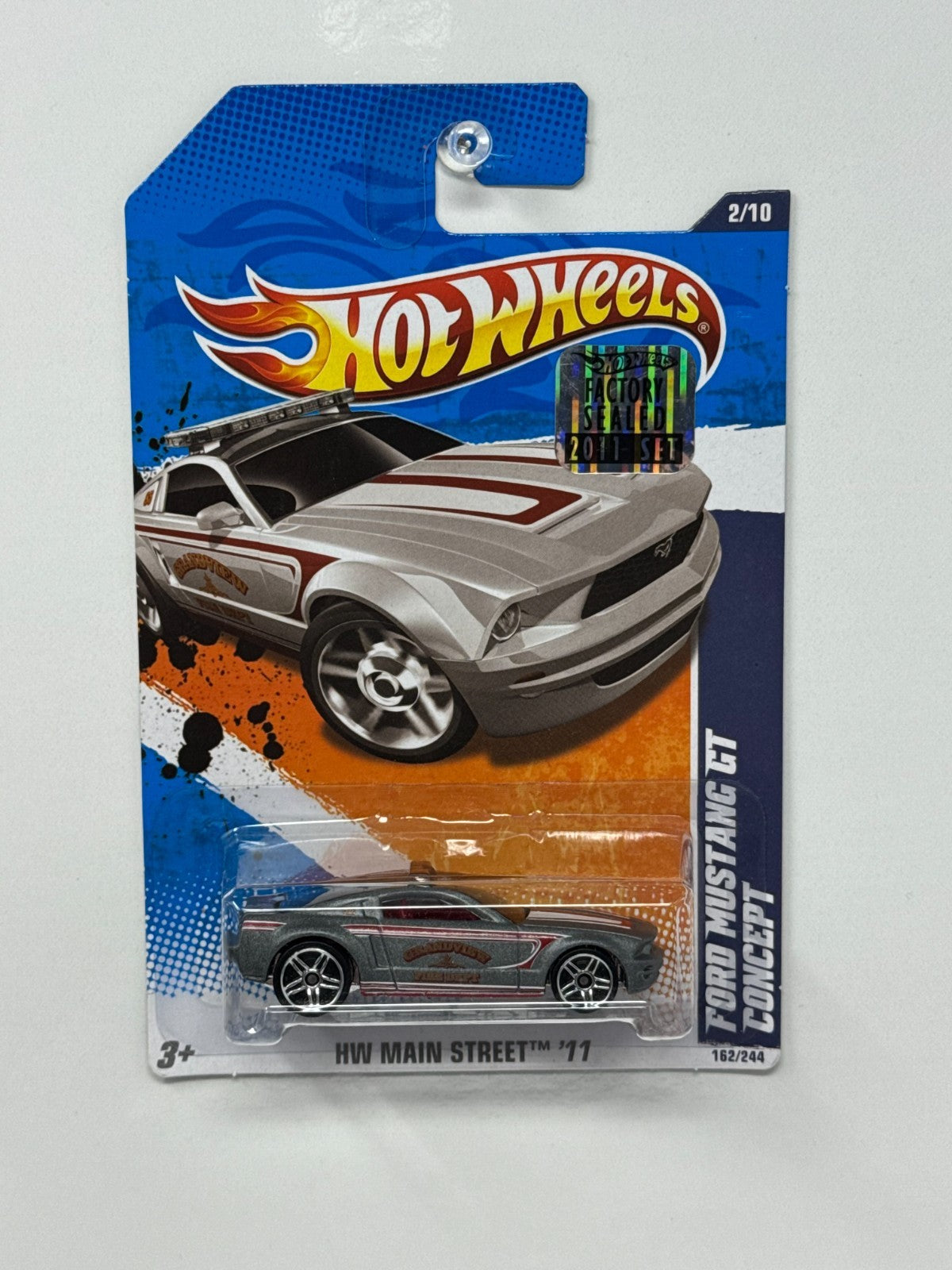 Hot Wheels Main Street Ford Mustang GT Concept 1:64 Diecast Factory Sealed