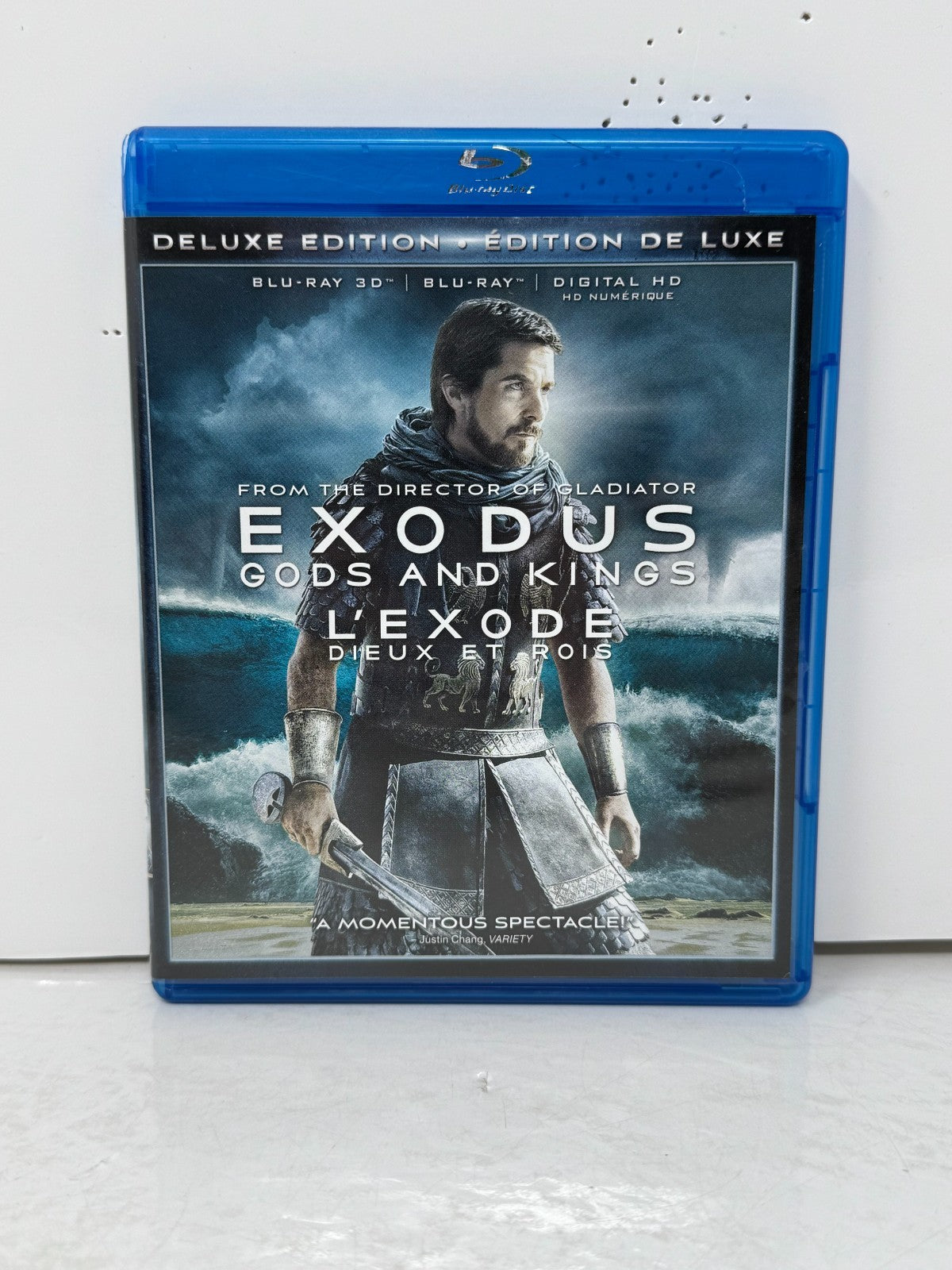 Exodus: Gods and Kings (3D Blu-ray) Christian Bale Epic Action Drama