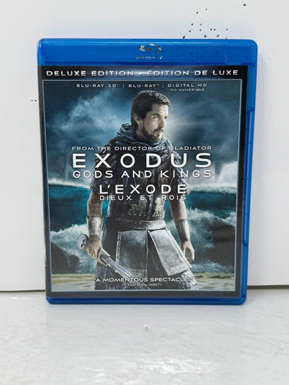 Exodus: Gods and Kings (3D Blu-ray) Christian Bale Epic Action Drama