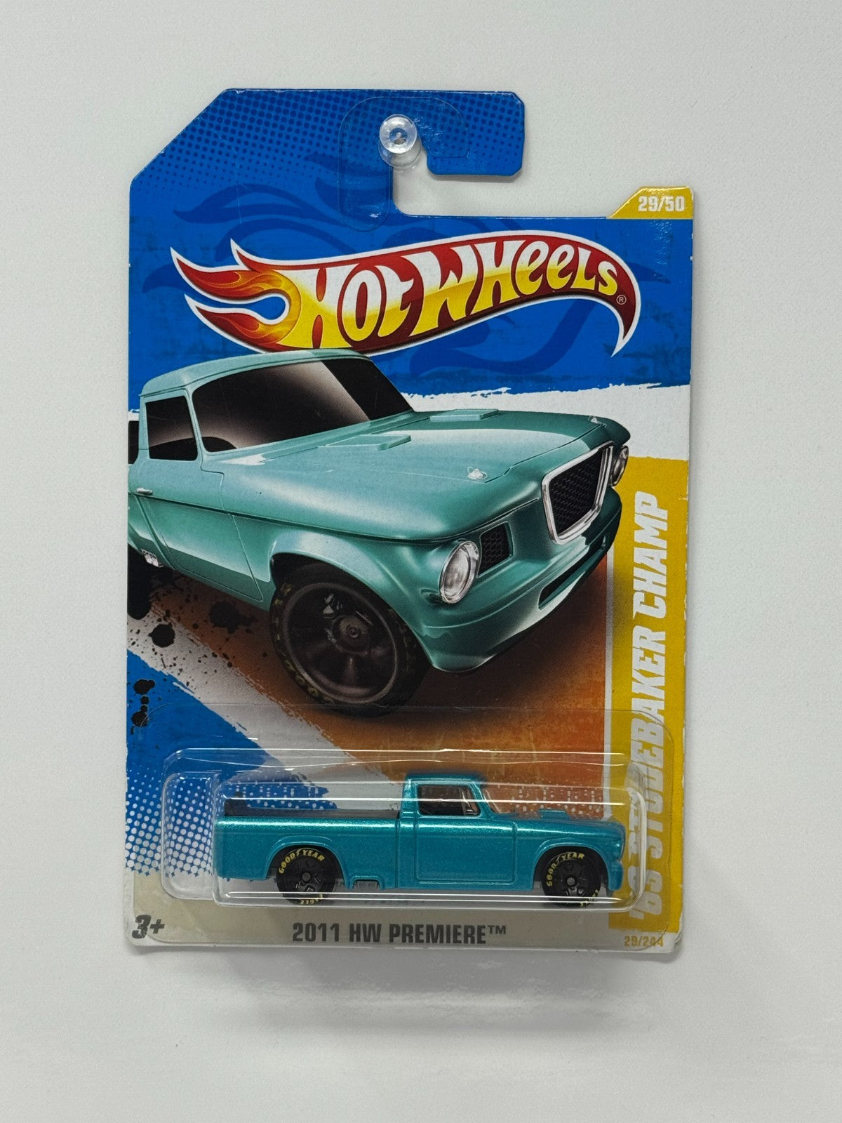 Hot Wheels Premiere 1963 Studebaker Champ 1:64 Diecast V2