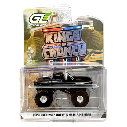 Greenlight Kings of Crunch Hot Pursuit 1979 Ford F-250 Michigan 1:64 Diecast