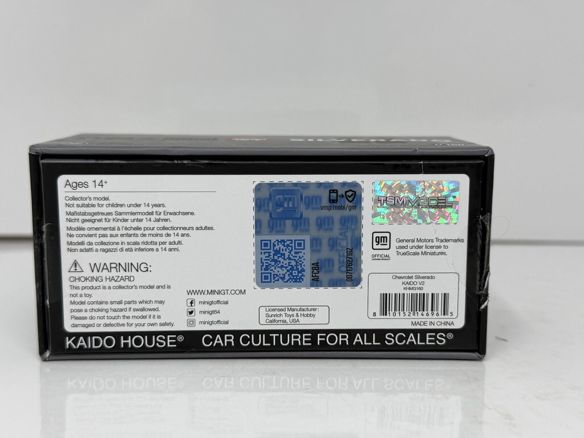 Kaido House Mini GT Chevrolet Silverado Kaido V2 1:64 Diecast