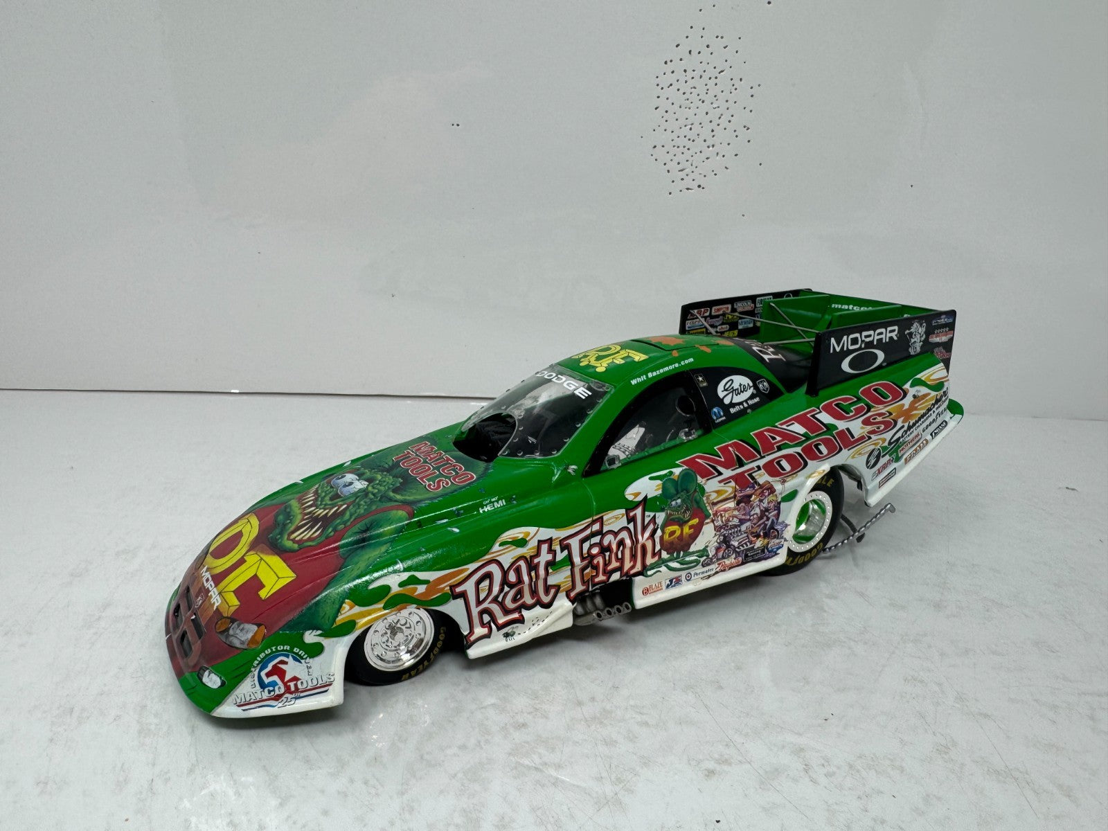 Racing Champions NHRA Matco Tools Rat Fink Dodge Funny Car 1:24