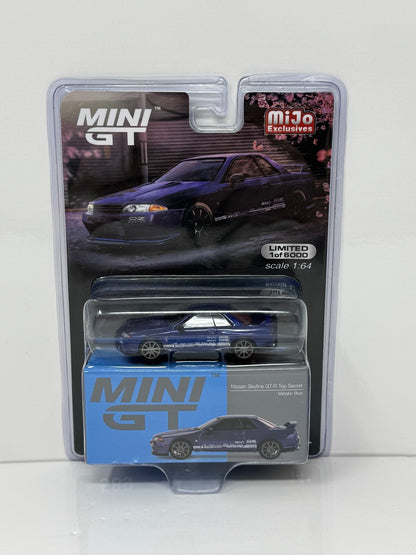 Mini GT MiJo Exclusives Nissan Skyline GT-R Top Secret 1:64 Diecast