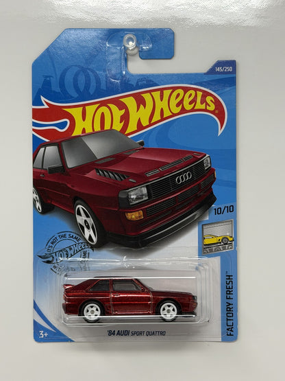 Hot Wheels Super Treasure Hunt Audi Sport Quattro Factory Fresh 1:64 Diecast STH