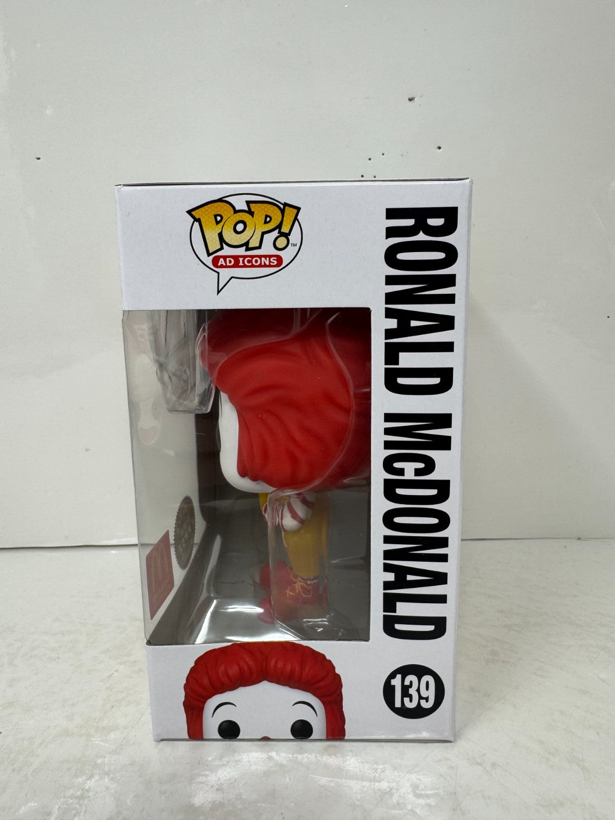 Funko Pop! AD Icons McDonald's #139 Ronald McDonald Thailand CHASE Vinyl Figure