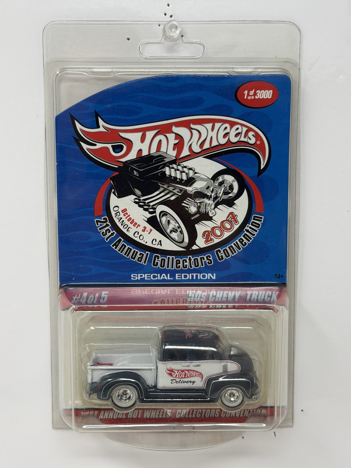 Hot Wheels 2007 21st Collectors Convention 1950s Chevy Truck 1:64 Diecast