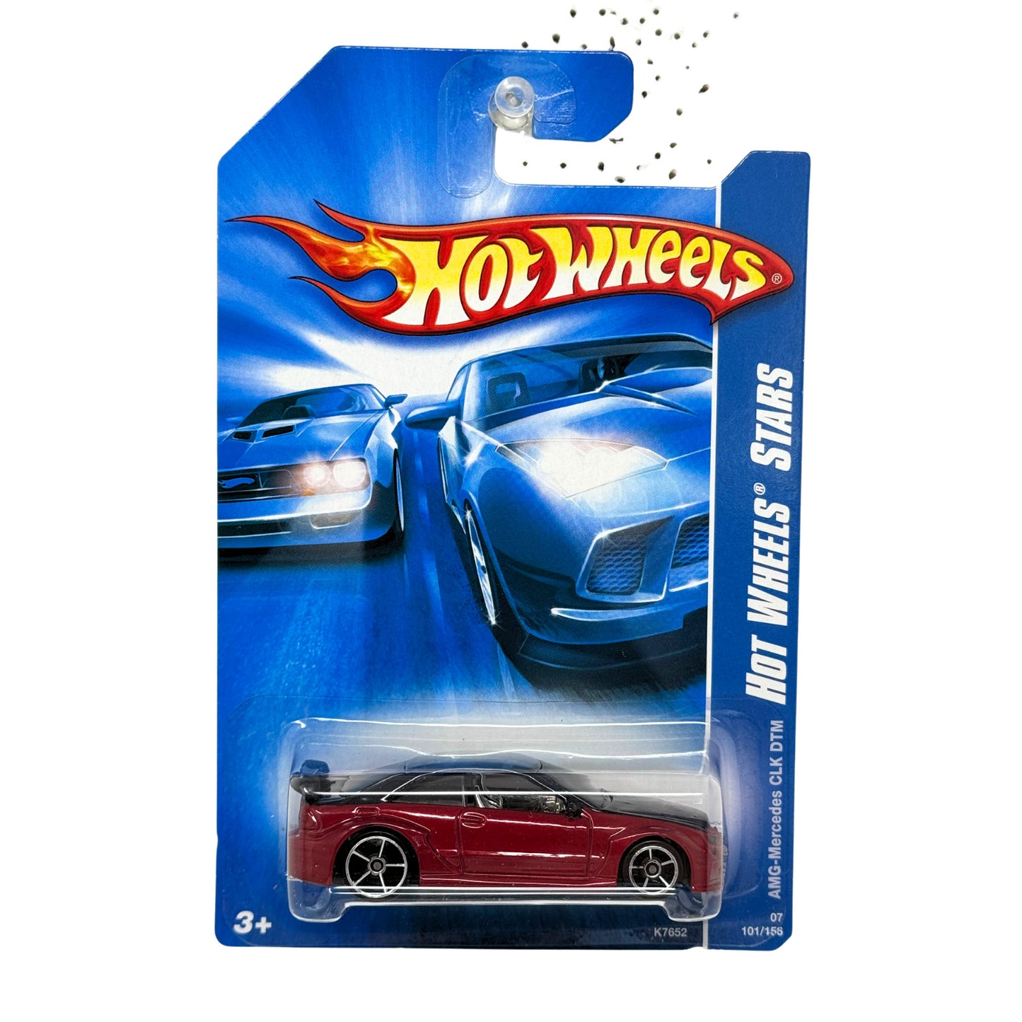 Hot Wheels Stars 2007 Mercedes CLK DTM 1:64 Diecast Red