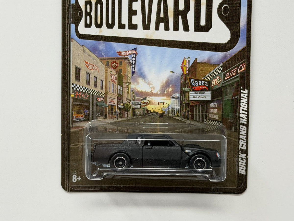 Hot Wheels Boulevard Buick Grand National 1:64 Diecast Real Riders Black