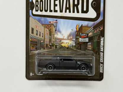 Hot Wheels Boulevard Buick Grand National 1:64 Diecast Real Riders Black