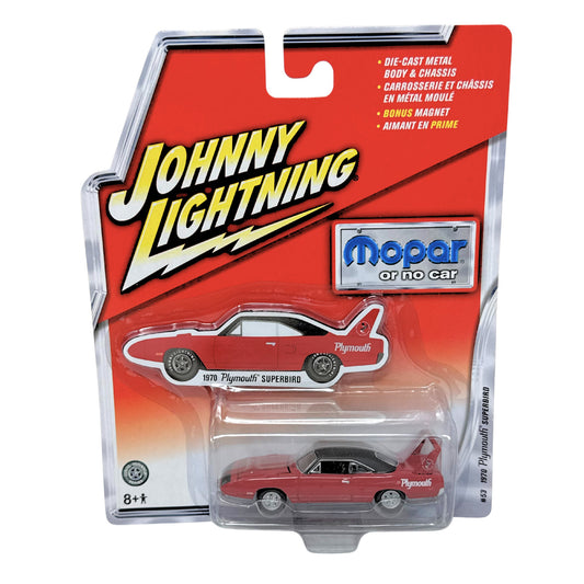Johnny Lightning Mopar or No Car 1970 Plymouth Superbird 1:64 Diecast