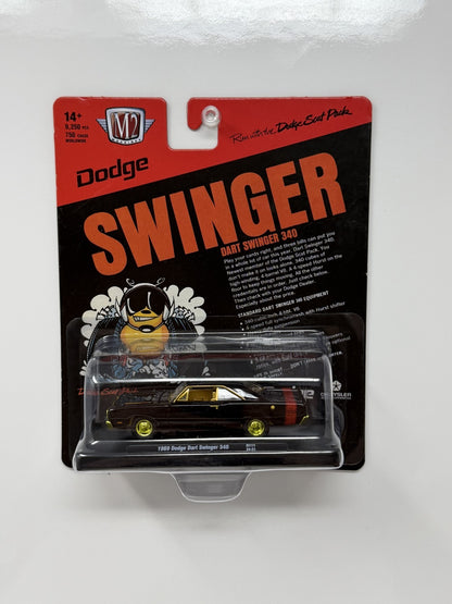 M2 Machines Dodge Scat Pack 1969 Dodge Dart Swinger 340 CHASE 1:64 Diecast