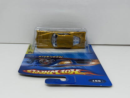 Hot Wheels Realistix 2005 First Editions 1971 Buick Riviera 1:64 Diecast Gold