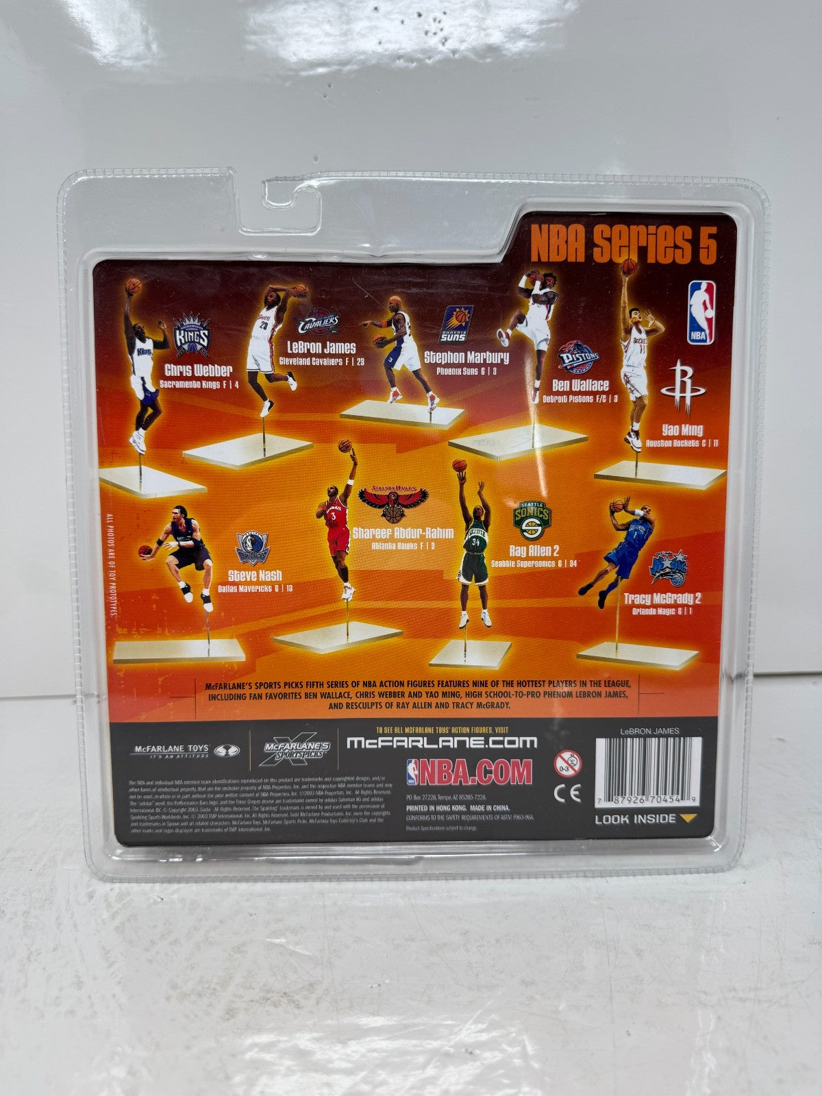 McFarlane NBA Lebron James Cleveland Cavaliers Series 5 Figure