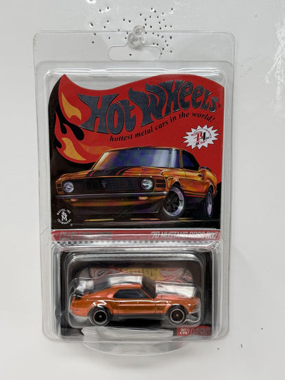 Hot Wheels RLC Red Line Club 2021 Club 1970 Ford Mustang Boss 302 1:64 Diecast